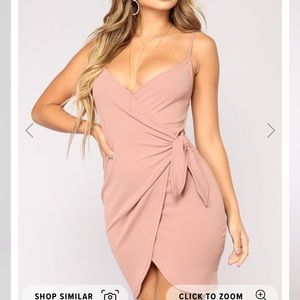Fashion Nova wrap dress
